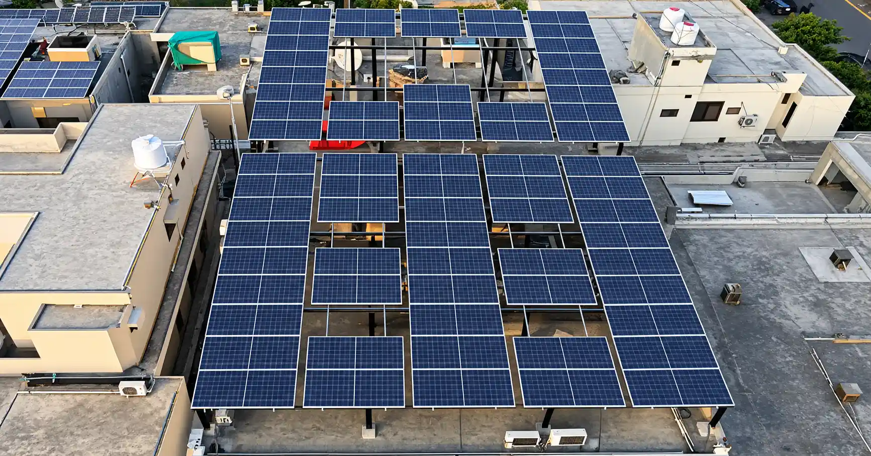 Industrial Megawatt Solar Installation