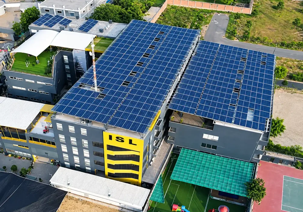 ISL Solar Campus Aerial View